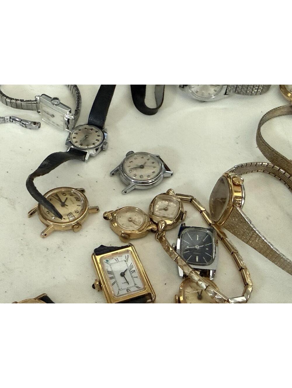Lot Of 33 Vintage  Watches  , Mostly Timex ( Parts Only ) - Picture 7 of 12